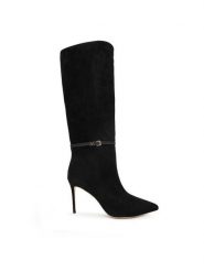 Marciano Guess Kozaki 5BGZ46 7419A Czarny. Czarne kozaki damskie Marciano Guess, ze skóry, bez obcasa, na szpilce, bez zapięcia. Za 2,259.00 zł.