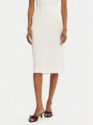 Marella Spódnica midi Getti 2515101051200 Écru Regular Fit. Spódnice damskie Marella, bez wzorów, z syntetyku, midi. Za 329.99 zł.