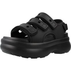 Sandały CROCS 212032C Czarny. Czarne sandały damskie Crocs, bez wzorów, z syntetyku, bez obcasa, bez zapięcia. Za 364.99 zł.
