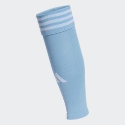 Skarpetki adidas Team Sleeve 23. Białe skarpetki damskie Adidas, bez wzorów, z materiału. Za 39.90 zł.