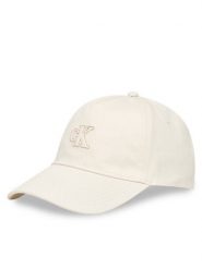 Calvin Klein Czapka z daszkiem Monogram Shine Embroidery Cap LV04F5044G Biały. Białe czapki z daszkiem damskie Calvin Klein, bez wzorów, z bawełny. Za 169.99 zł.