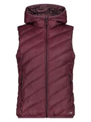 CMP Kamizelka pikowana w kolorze bordowym rozmiar: 42. Czerwone kamizelki damskie CMP, s, bez wzorów, bez kaptura. Za 201.08 zł.