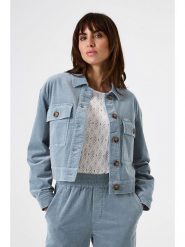 Garcia Kurtka sztruksowa w kolorze błękitnym rozmiar: XL. Niebieskie kurtki damskie Garcia, xl, bez wzorów, ze sztruksu, bez kaptura. Za 217.99 zł.