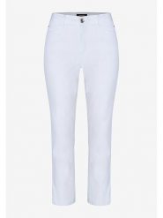 More & More Dżinsy - Slim fit - w kolorze białym rozmiar: 38. Białe jeansy damskie More & More. Za 118.56 zł.