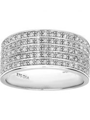 Revoni Złoty pierścionek z diamentami rozmiar: 52. Szare pierścionki damskie Revoni, z diamentem, złote. Za 4,537.99 zł.