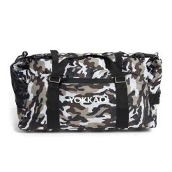 Torba treningowa YOKKAO Convertible Camo Gym Bag. Szare torby podróżne YOKKAO, bez wzorów. Za 349.99 zł.