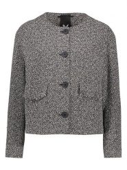 Fuchs Schmitt Kurtka przejściowa w kolorze czarno-białym rozmiar: 34. Czarne kurtki damskie Fuchs Schmitt, bez wzorów, bez kaptura. Za 295.99 zł.