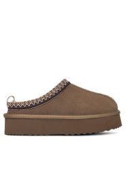 DeeZee Śniegowce 0B780P-P Khaki. Brązowe śniegowce damskie DeeZee, ze skóry. Za 249.99 zł.
