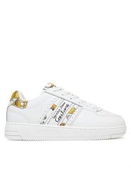 Versace Jeans Couture Sneakersy 78VA3SJ7 Biały. Białe obuwie sportowe damskie Versace Jeans Couture, z jeansu, bez zapięcia. W wyprzedaży za 629.99 zł.