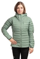 Kurtka puchowa damska Microlight Windstopper Hoody Women. Zielone kurtki damskie RAB, na zimę, m, bez wzorów, z gore-texu, z kapturem. Za 1,509.99 zł.