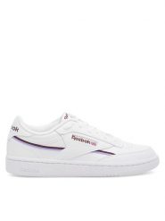 Reebok Sneakersy Club C 100072388 Biały. Białe obuwie sportowe damskie Reebok, z syntetyku, bez zapięcia. Za 289.99 zł.