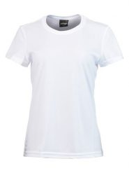 Traunstein Sport Koszulka funkcyjna w kolorze białym rozmiar: 42. Białe koszulki damskie Traunstein Sport, bez wzorów, z materiału, bez kołnierzyka, bez ramiączek. Za 65.99 zł.