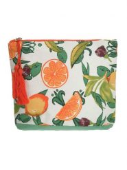 BLE Kosmetyczka w kolorze białym ze wzorem - 20 x 18 x 5 cm rozmiar: onesize. Białe kosmetyczki damskie BLE, bez wzorów, z materiału. Za 33.60 zł.