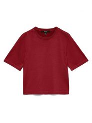 Vero Moda Sweter w kolorze bordowym rozmiar: XL. Czerwone swetry klasyczne damskie Vero Moda, xl, bez kołnierzyka. Za 71.89 zł.