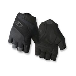 Rękawice rowerowe Giro Bravo Gel. Czarne rękawiczki damskie GIRO, bez wzorów. Za 109.99 zł.