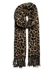 Pieces Szal w kolorze jasnobrązowym rozmiar: onesize. Brązowe szaliki damskie Pieces, bez wzorów. Za 65.54 zł.