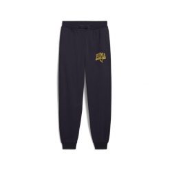 Młodzieżowe spodnie dresowe PUMA Class PUMA New Navy Blue. Niebieskia spodnie dresowe damskie Puma, m, bez wzorów, z dresówki. W wyprzedaży za 119.00 zł.