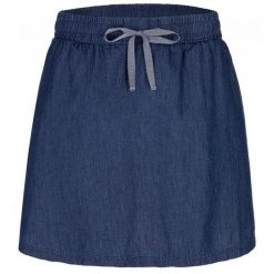 Damska spódnica sportowa Loap Nea Blue. Czarne spódnice damskie ZSPORT, bez wzorów, z bawełny, eleganckie. Za 181.99 zł.
