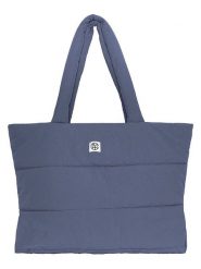 MOSS COPENHAGEN Shopper bag "Sasja Icon" w kolorze niebieskim - 54 x 32 x 21 cm rozmiar: onesize. Niebieskie shopper bag Moss Copenhagen, bez wzorów, z materiału, na ramię, bez dodatków. Za 162.49 zł.