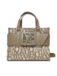 Armani Exchange Torebka 942690 3F742 M1014 Beżowy. Brązowe torebki klasyczne damskie Armani Exchange, z materiału, bez dodatków. Za 579.99 zł.