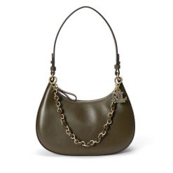 Torebka LAUREN RALPH LAUREN. Zielone torebki klasyczne damskie Lauren Ralph Lauren, bez dodatków. Za 1,599.00 zł.