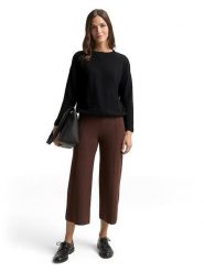 Tom Tailor Bluzka w kolorze czarnym rozmiar: M. Czarne bluzki damskie Tom Tailor, m, bez wzorów, bez kołnierzyka, bez ramiączek. Za 83.22 zł.