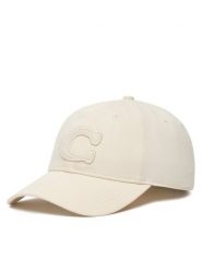 Coach Czapka z daszkiem 29CCN89 Écru. Białe czapki z daszkiem damskie Coach, bez wzorów, z bawełny. Za 209.99 zł.