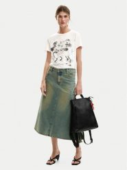 Desigual Plecak 26SAKP07 Czarny. Czarne plecaki Desigual, bez wzorów, ze skóry. Za 489.99 zł.