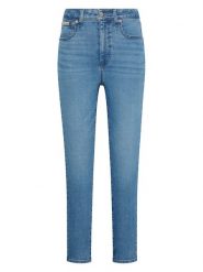 CALVIN KLEIN JEANS Dżinsy - Slim fit - w kolorze niebieskim rozmiar: W32. Niebieskie jeansy damskie Calvin Klein Jeans, z podwyższonym stanem. Za 271.03 zł.
