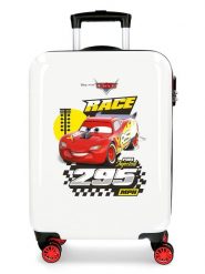 JOUMMA BAGS Walizka w kolorze biało-czerwonym - 38 x 55 x 20 cm rozmiar: onesize. Białe walizki Joumma Bags, bez wzorów, z materiału. Za 217.99 zł.