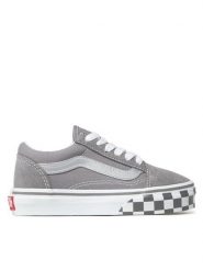 Vans Tenisówki Old Skoo lVN0A7Q5FAC11 Szary. Szare buty sportowe chłopięce Vans, ze skóry, bez zapięcia. Za 149.99 zł.