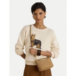 Torebka LAUREN RALPH LAUREN. Brązowe torebki klasyczne damskie Lauren Ralph Lauren, bez dodatków. Za 1,299.00 zł.