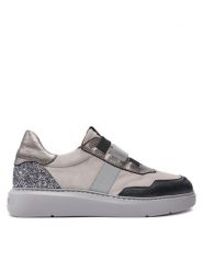 Hispanitas Sneakersy Cervo-I24 CHI243651 Szary. Szare obuwie sportowe damskie Hispanitas, ze skóry, bez zapięcia. Za 339.99 zł.