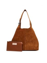 Coccinelle Torebka THE Coccinelle C-Easy E1 THE 11 01 01 Brązowy. Brązowe torebki klasyczne damskie Coccinelle, ze skóry, bez dodatków. Za 1,399.00 zł.