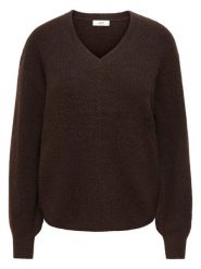 JDY Sweter w kolorze brązowym rozmiar: XL. Brązowe swetry klasyczne damskie JDY, xl, bez kołnierzyka. Za 129.95 zł.