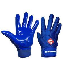 Rękawice linebackera do futbolu amerykańskiego FKG-03 Niebieskie, LB, RB, TE. Niebieskie rękawiczki damskie BARNETT, bez wzorów. Za 149.00 zł.