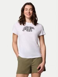 Columbia T-Shirt Ruby Springs™ 2120061 Biały Regular Fit. Białe t-shirty damskie Columbia, l, bez wzorów, z bawełny, bez kołnierzyka. Za 89.99 zł.