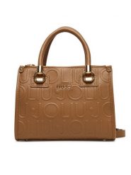 Liu Jo Torebka Ecs S Satchel AF5163 E0538 Brązowy. Brązowe torebki klasyczne damskie Liu Jo, ze skóry, bez dodatków. Za 669.99 zł.