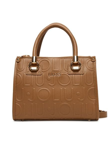 Liu Jo Torebka Ecs S Satchel AF5163 E0538 Brązowy. Brązowe torebki klasyczne damskie Liu Jo, ze skóry, bez dodatków. Za 399.99 zł.