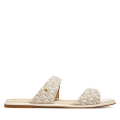Klapki MICHAEL Michael Kors. Klapki damskie MICHAEL Michael Kors, bez wzorów, bez obcasa, bez zapięcia. Za 419.99 zł.