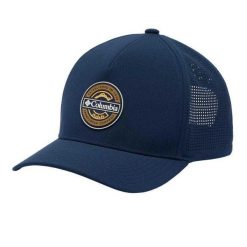 Czapka Z Daszkiem Unisex Dla Dorosłych Z Logo Tekstowym. Niebieskie czapki z daszkiem damskie Columbia, bez wzorów. Za 181.99 zł.