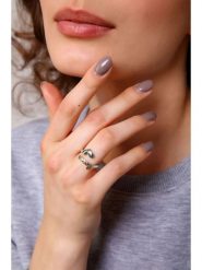 Heliophilia Pierścionek rozmiar: onesize. Szare pierścionki damskie Heliophilia, metalowe. Za 21.99 zł.