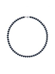 Mitzuko Naszyjnik perłowy w kolorze tahiti - dł. 42 cm rozmiar: onesize. Czarne naszyjniki damskie Mitzuko, z perłą, srebrne. Za 347.99 zł.