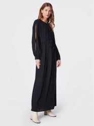 Peserico Sukienka koktajlowa E02361A Granatowy Regular Fit. Niebieskie sukienki damskie Peserico, bez wzorów, z wiskozy, wizytowe, bez ramiączek. Za 2,109.00 zł.