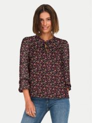 ONLY Bluzka Ditsy 15229700 Kolorowy Regular Fit. Bluzki damskie Only, xl, bez wzorów, z syntetyku, bez kołnierzyka, bez ramiączek. Za 129.99 zł.