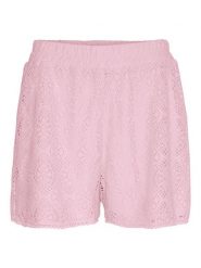Vero Moda Szorty "Maya" w kolorze jasnoróżowym rozmiar: XS. Różowe szorty damskie Vero Moda, bez wzorów, z koronki. Za 30.71 zł.