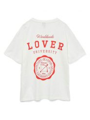 Vero Moda Koszulka w kolorze białym rozmiar: S. Białe bluzki damskie Vero Moda, s, bez wzorów, z bawełny, bez kołnierzyka, bez ramiączek. Za 52.95 zł.