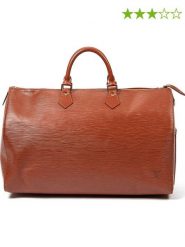 Louis Vuitton Skórzana torebka "Speedy" w kolorze brązowym - 42 x 25,5 x 19 cm rozmiar: onesize. Brązowe torebki klasyczne damskie Louis Vuitton, z materiału, bez dodatków. Za 3,558.99 zł.