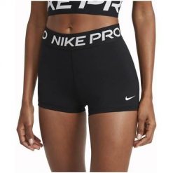 Spodnie sportowe damskie Nike Pro Womens 3 Shorts. Czarne spodnie sportowe damskie Nike, m, bez wzorów, do piłki nożnej. Za 245.00 zł.