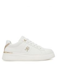 Tommy Hilfiger Sneakersy Low Cut Lace-Up T3A9-33985-1355 D Biały. Białe buty sportowe dziewczęce Tommy Hilfiger, bez wzorów, ze skóry, bez zapięcia. Za 269.99 zł.